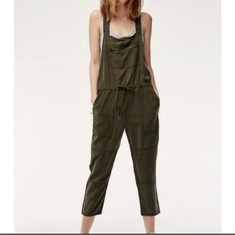 Wildfred free green overalls jumpsuit‎ size xxs